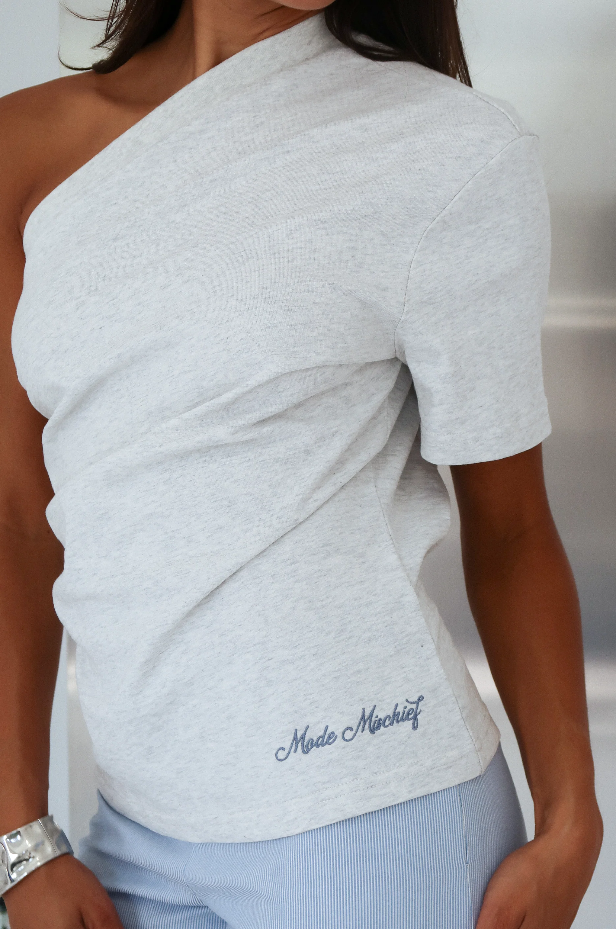 COLD SHOULDER TEE - Image 4
