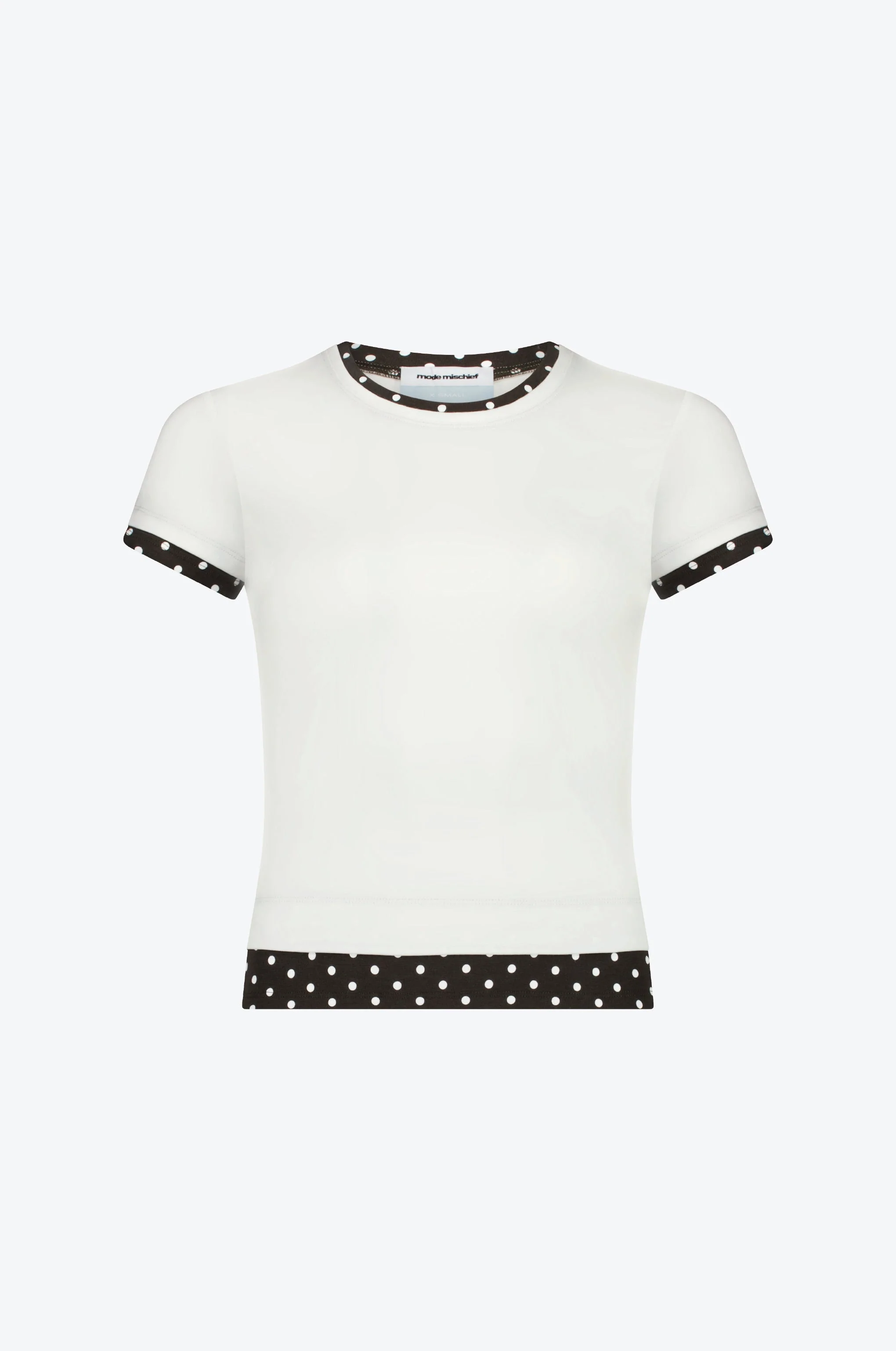 CONTRAST LAYERED TEE - Image 7