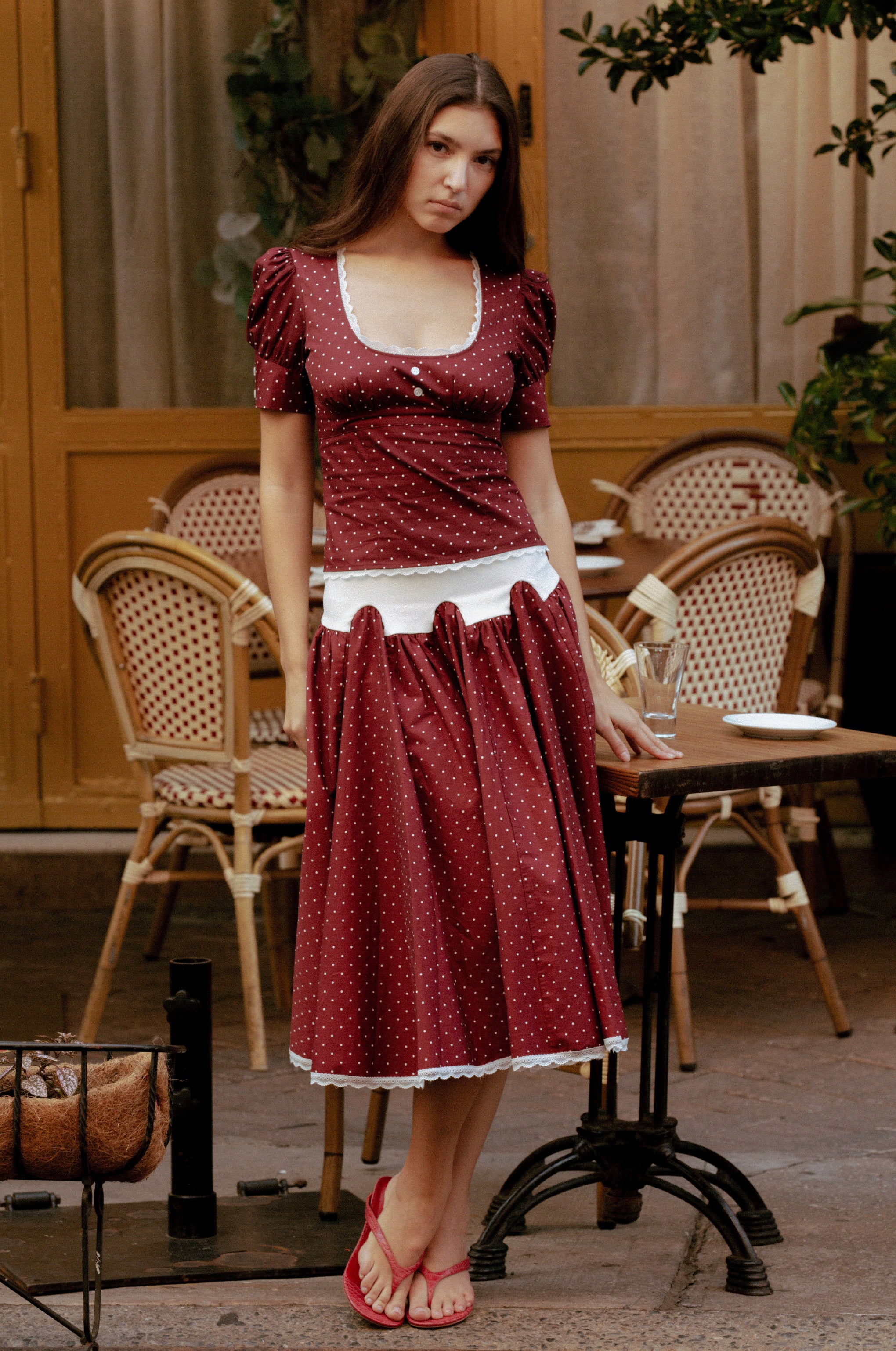MINETTE SCOOP BLOUSE - Image 9