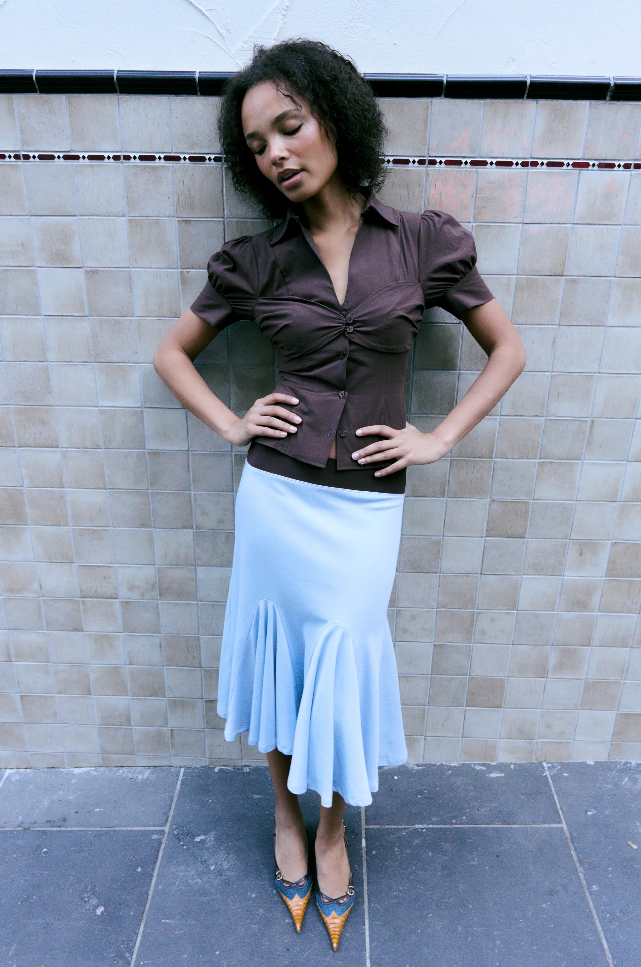 BELLA MIDI SKIRT - Image 7