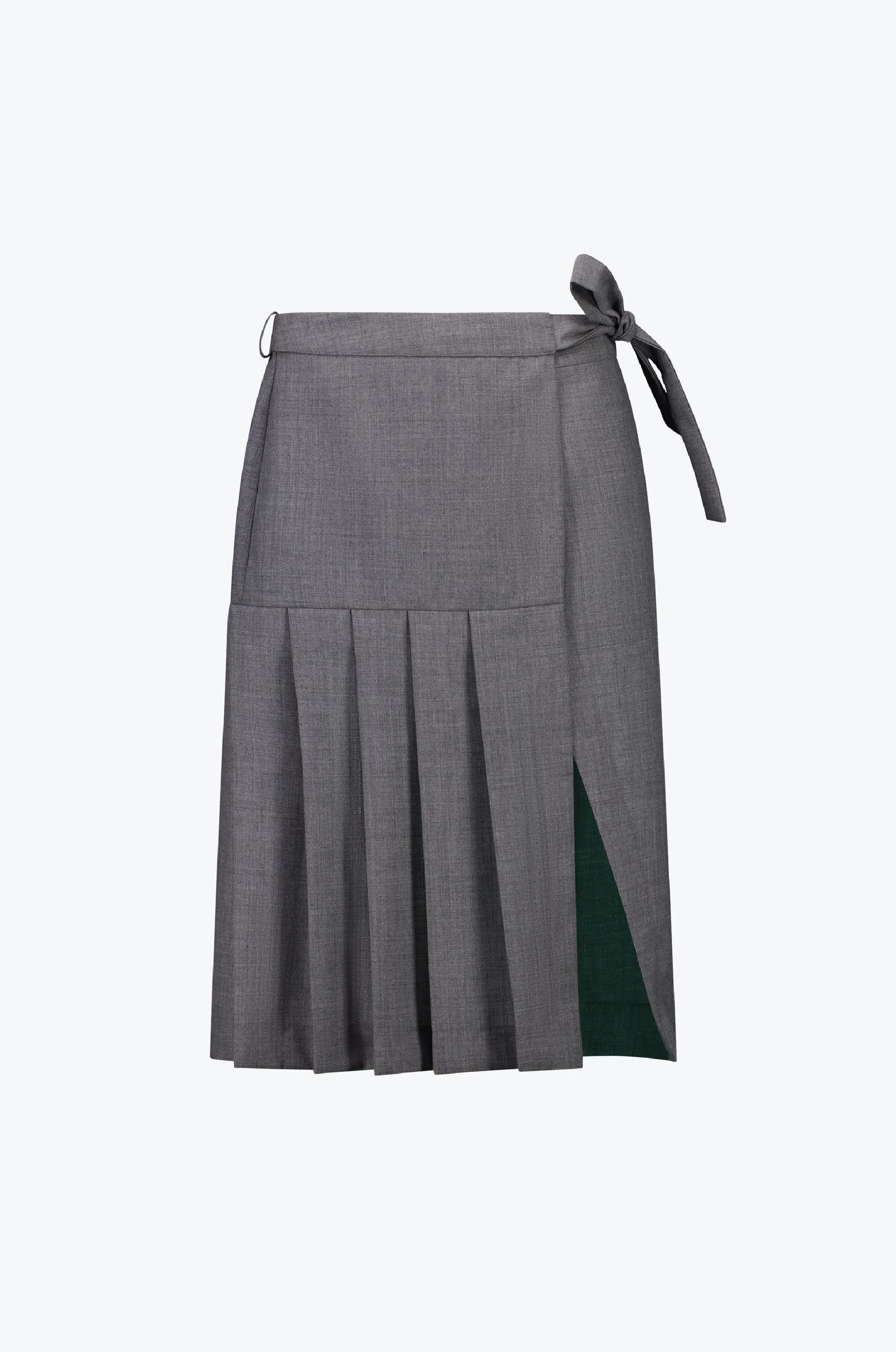 SLICE PLEAT MIDI SKIRT - Image 7